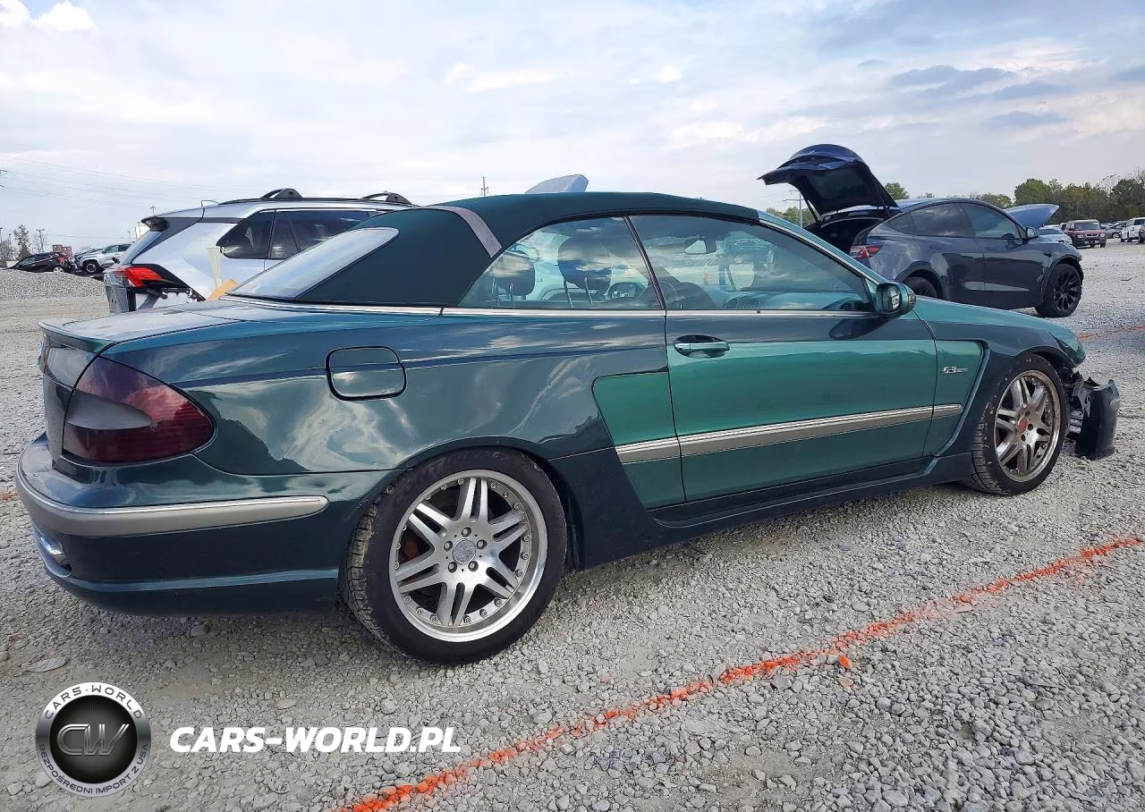 2007 Mercedes-Benz Clk 63 Amg VIN:WDBTK77G67T076073 - 3