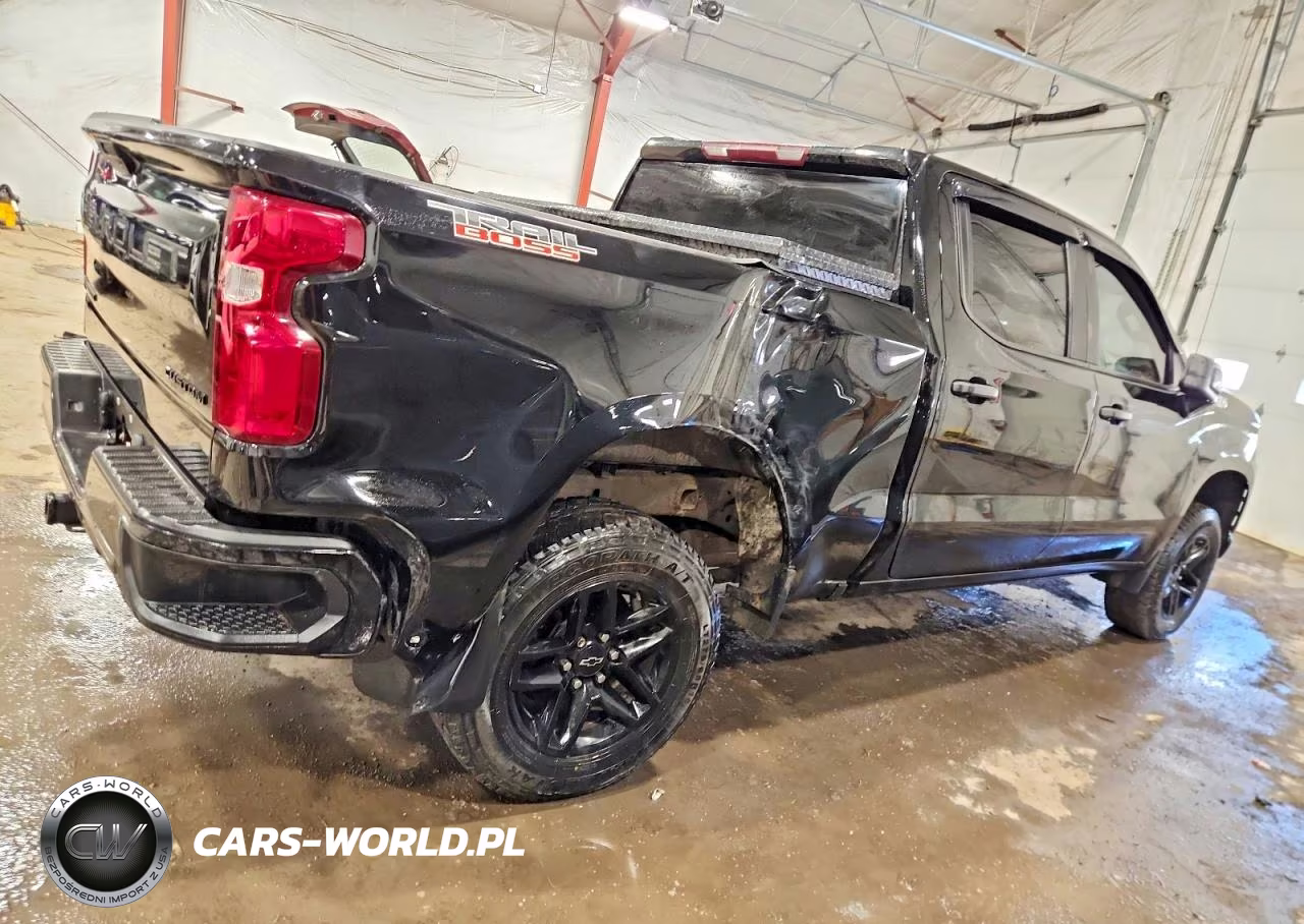2021 Chevrolet Silverado K1500 Trail Boss Custom VIN:1GCPYCEF6MZ401091 - 3
