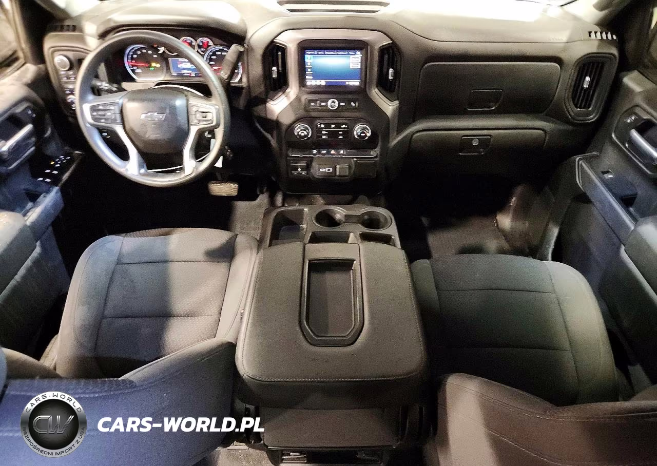 2021 Chevrolet Silverado K1500 Trail Boss Custom VIN:1GCPYCEF6MZ401091 - 8