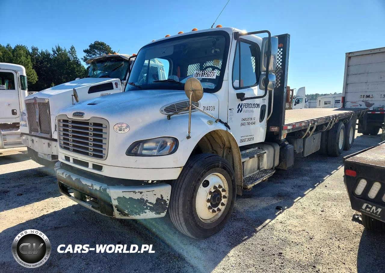 2017 Freightliner Business Class M2 Flatbed Truck VIN:1FVHCYCY6HHHZ7918 - 1