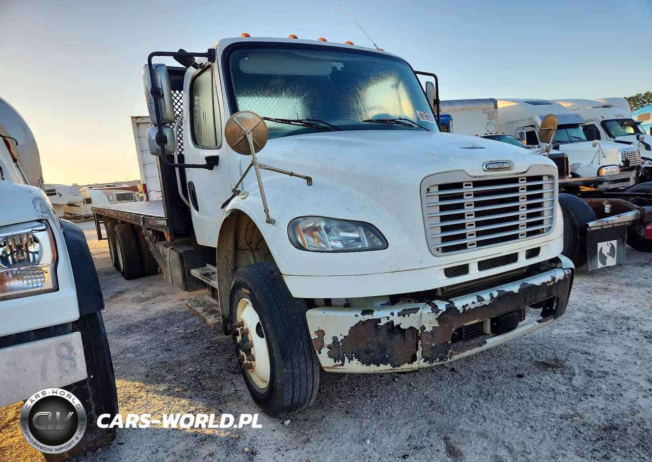 2017 Freightliner Business Class M2 Flatbed Truck VIN:1FVHCYCY6HHHZ7918 - 4
