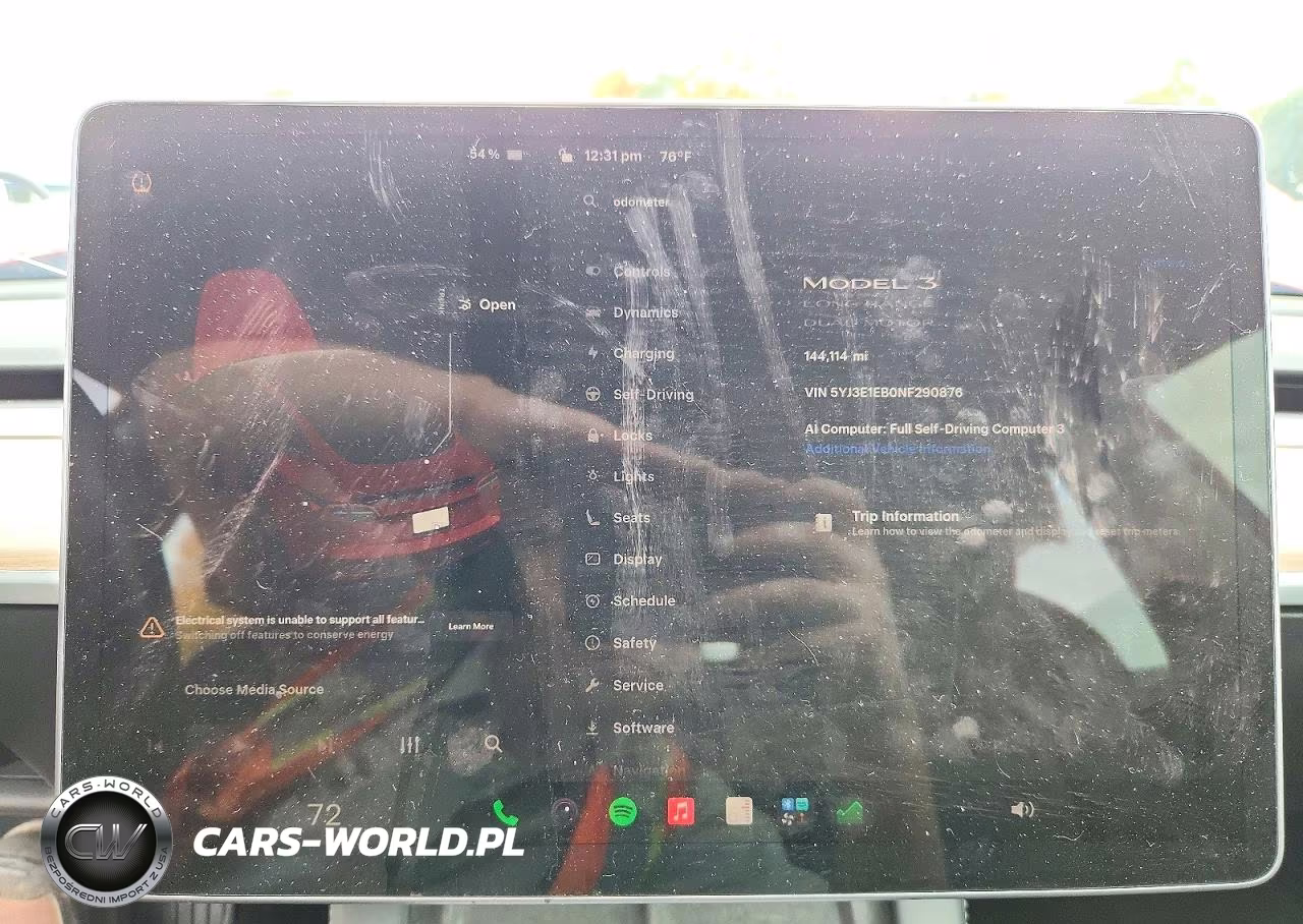 2022 Tesla Model 3 VIN:5YJ3E1EB0NF290876 - 9
