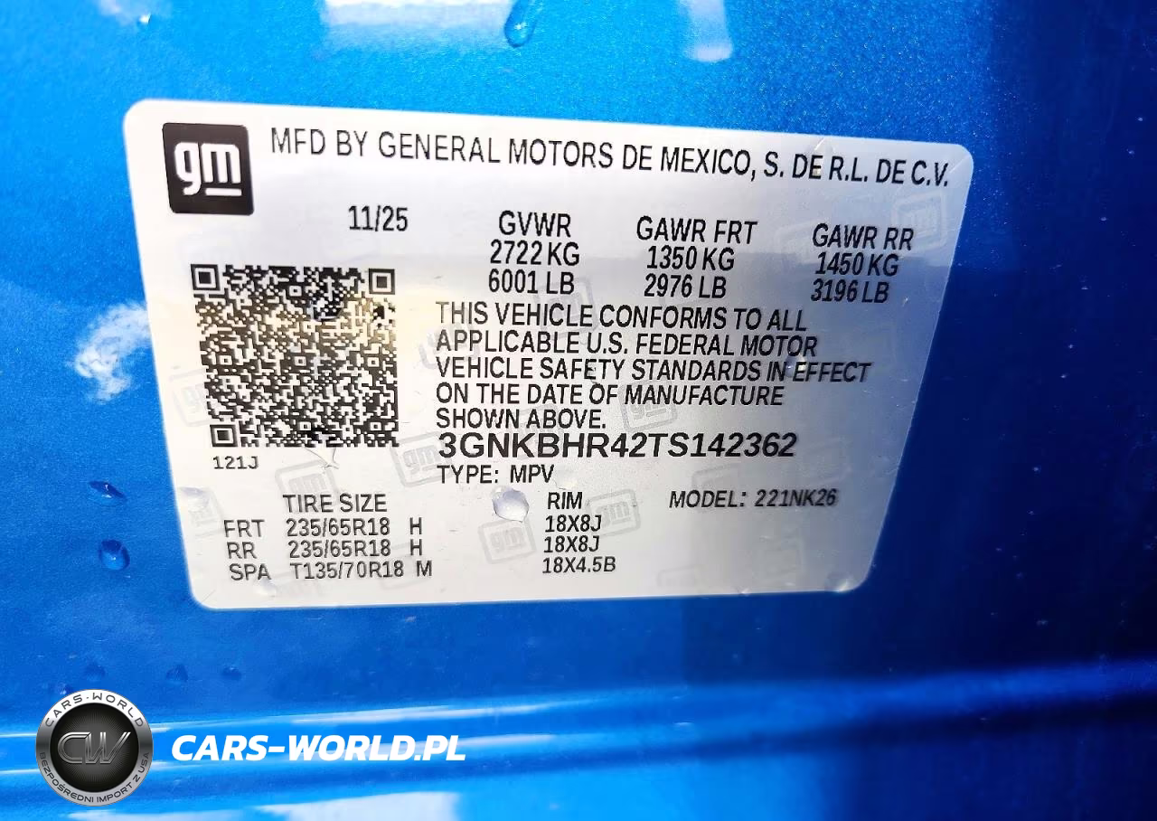 2026 Chevrolet Blazer 2Lt VIN:3GNKBHR42TS142362 - 14