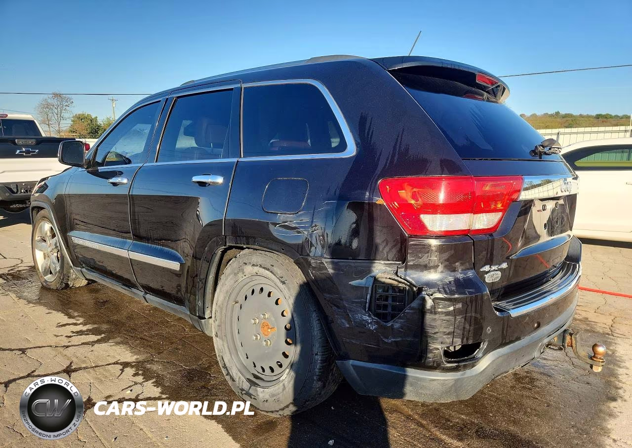 2013 Jeep Grand Cherokee Overland VIN:1C4RJFCG5DC523325 - 2