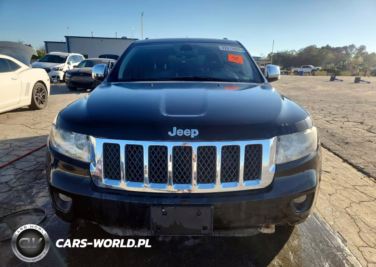 2013 Jeep Grand Cherokee Overland VIN:1C4RJFCG5DC523325 - 5