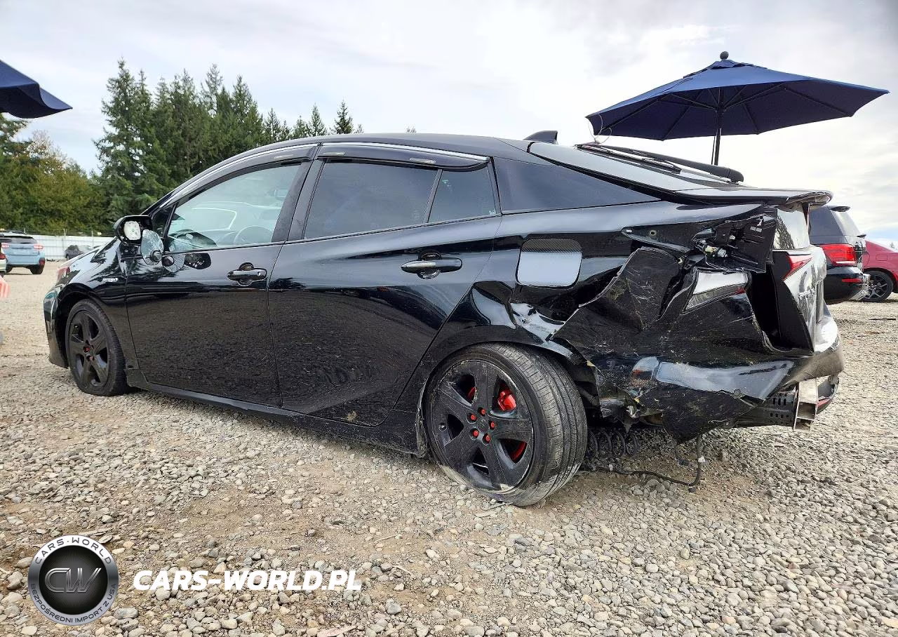 2020 Toyota Prius Xle VIN:JTDKARFU0L3116337 - 2