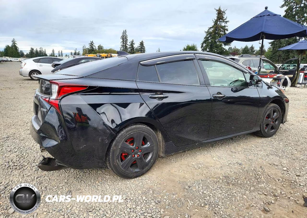 2020 Toyota Prius Xle VIN:JTDKARFU0L3116337 - 3