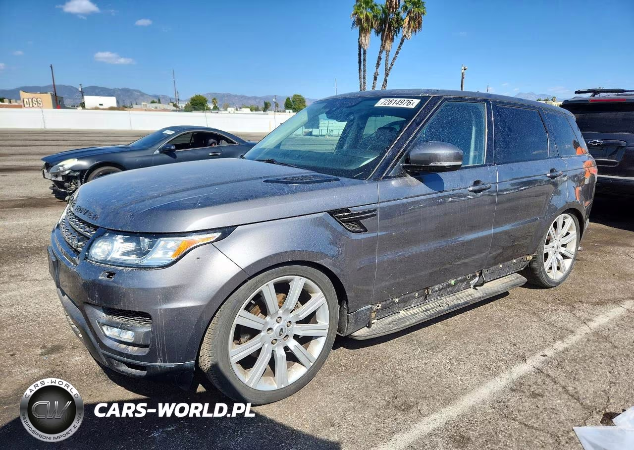2014 Land Rover Range Rover Sport Hse VIN:SALWR2WFXEA329516 - 1