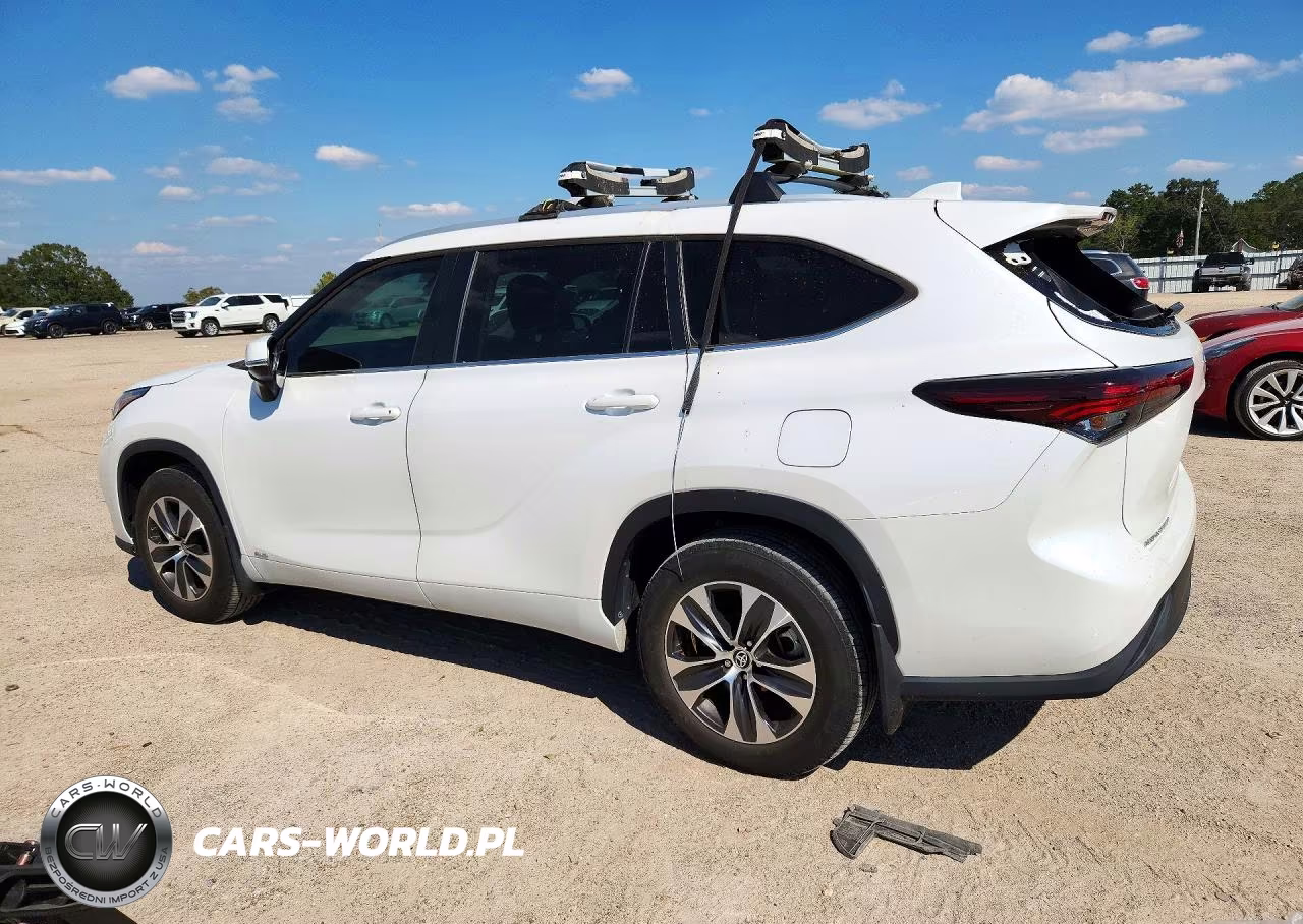 2024 Toyota Highlander Hybrid Xle VIN:5TDKBRCH6RS614263 - 2