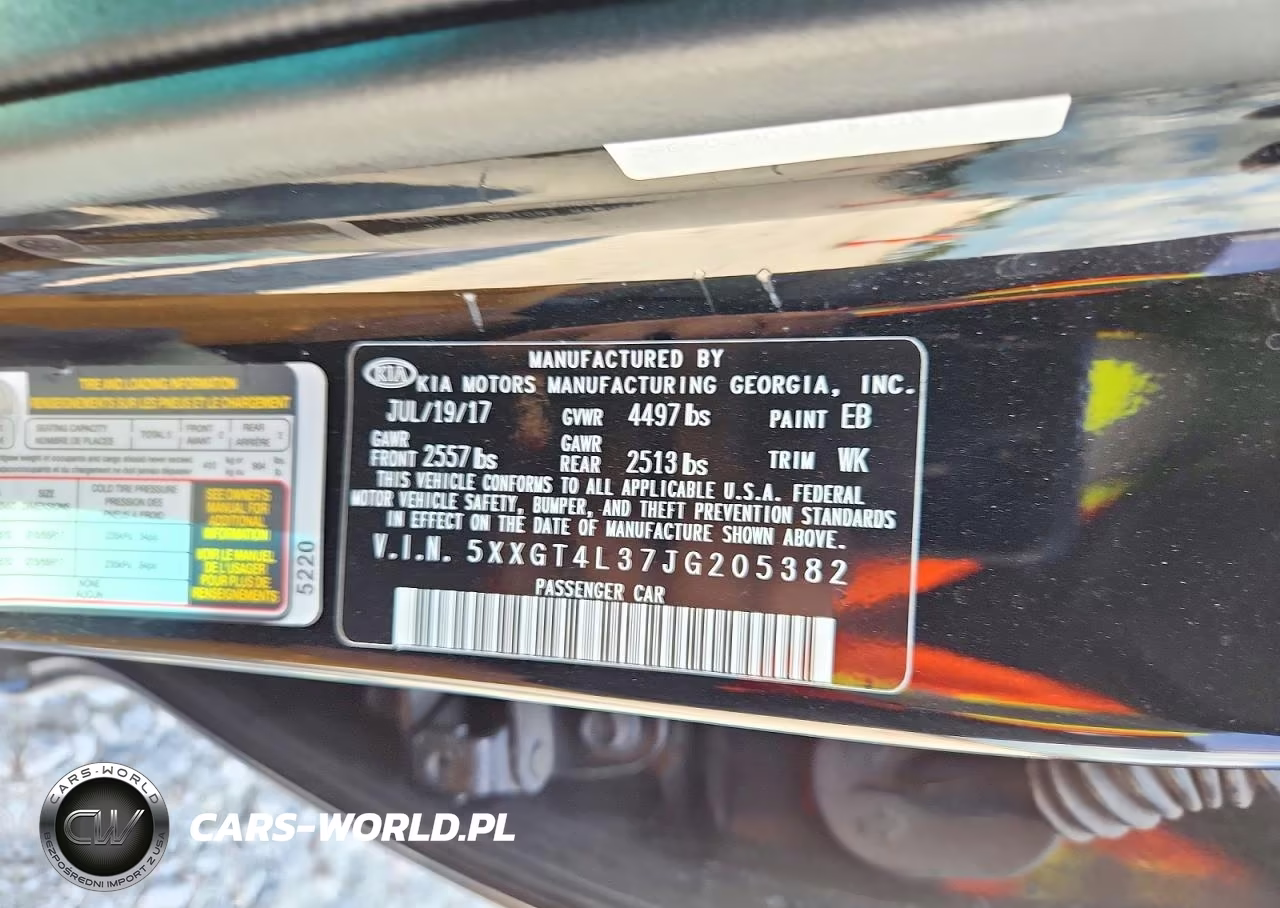 2018 Kia Optima S VIN:5XXGT4L37JG205382 - 12