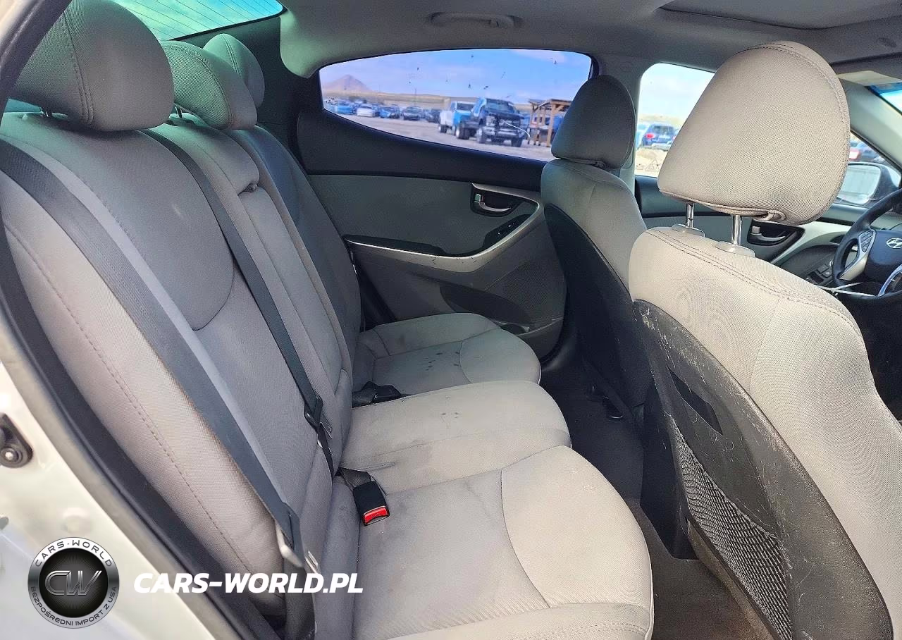 2013 Hyundai Elantra Gls VIN:5NPDH4AE8DH191736 - 10