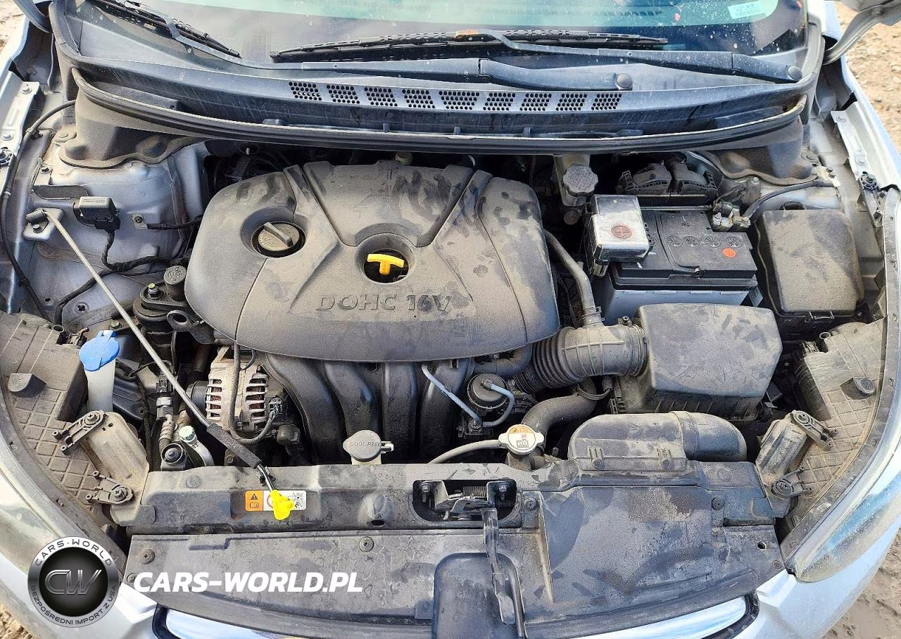 2013 Hyundai Elantra Gls VIN:5NPDH4AE8DH191736 - 11