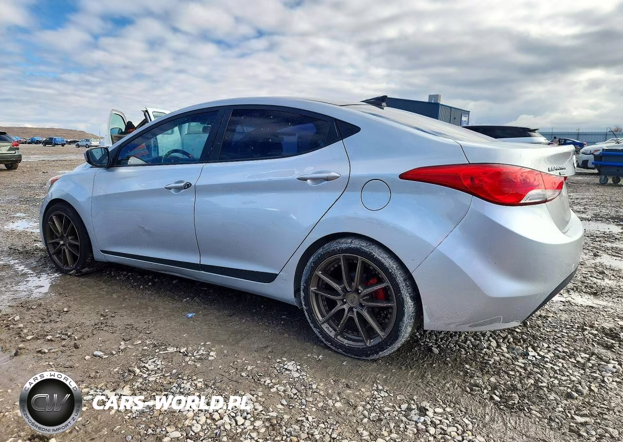 2013 Hyundai Elantra Gls VIN:5NPDH4AE8DH191736 - 2
