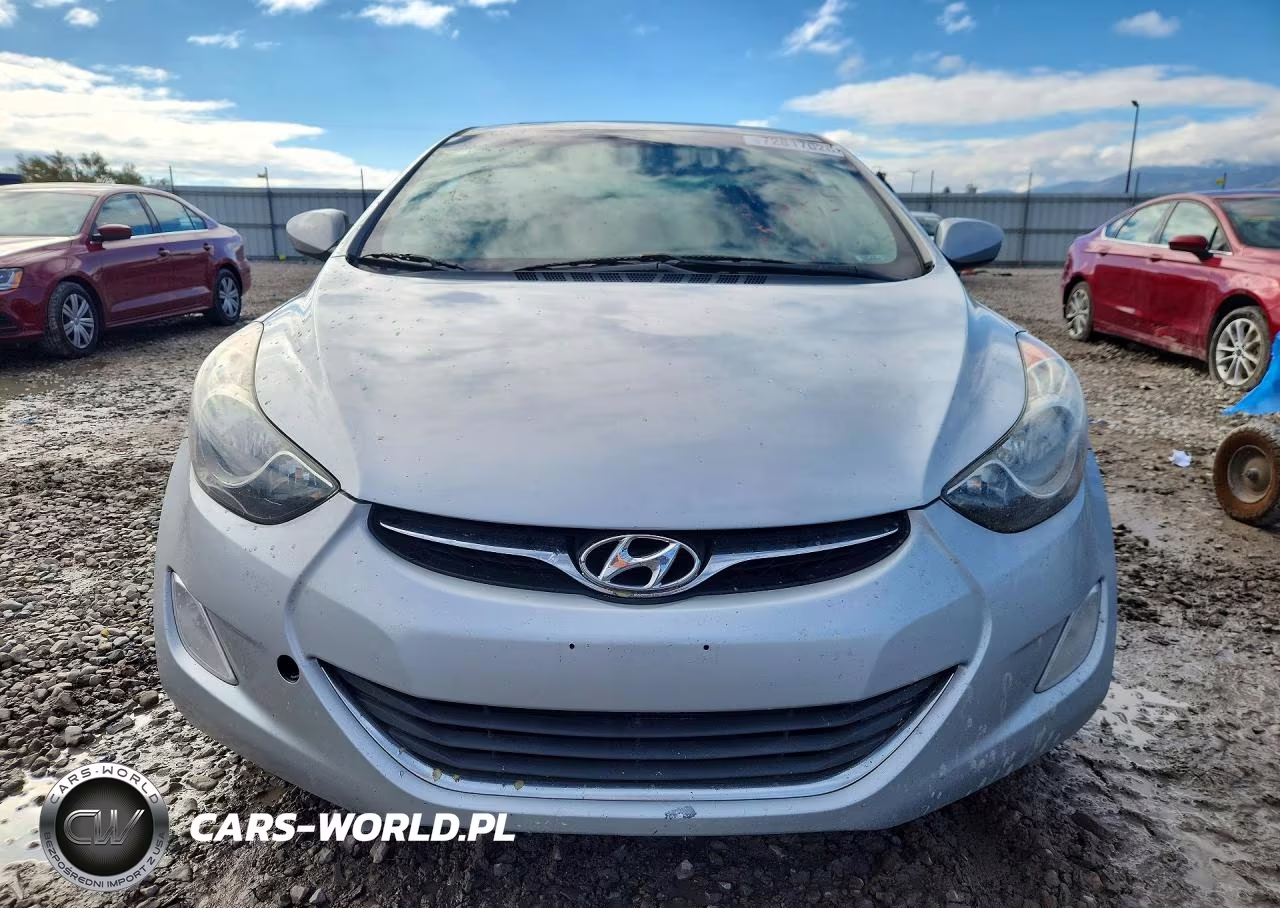 2013 Hyundai Elantra Gls VIN:5NPDH4AE8DH191736 - 5
