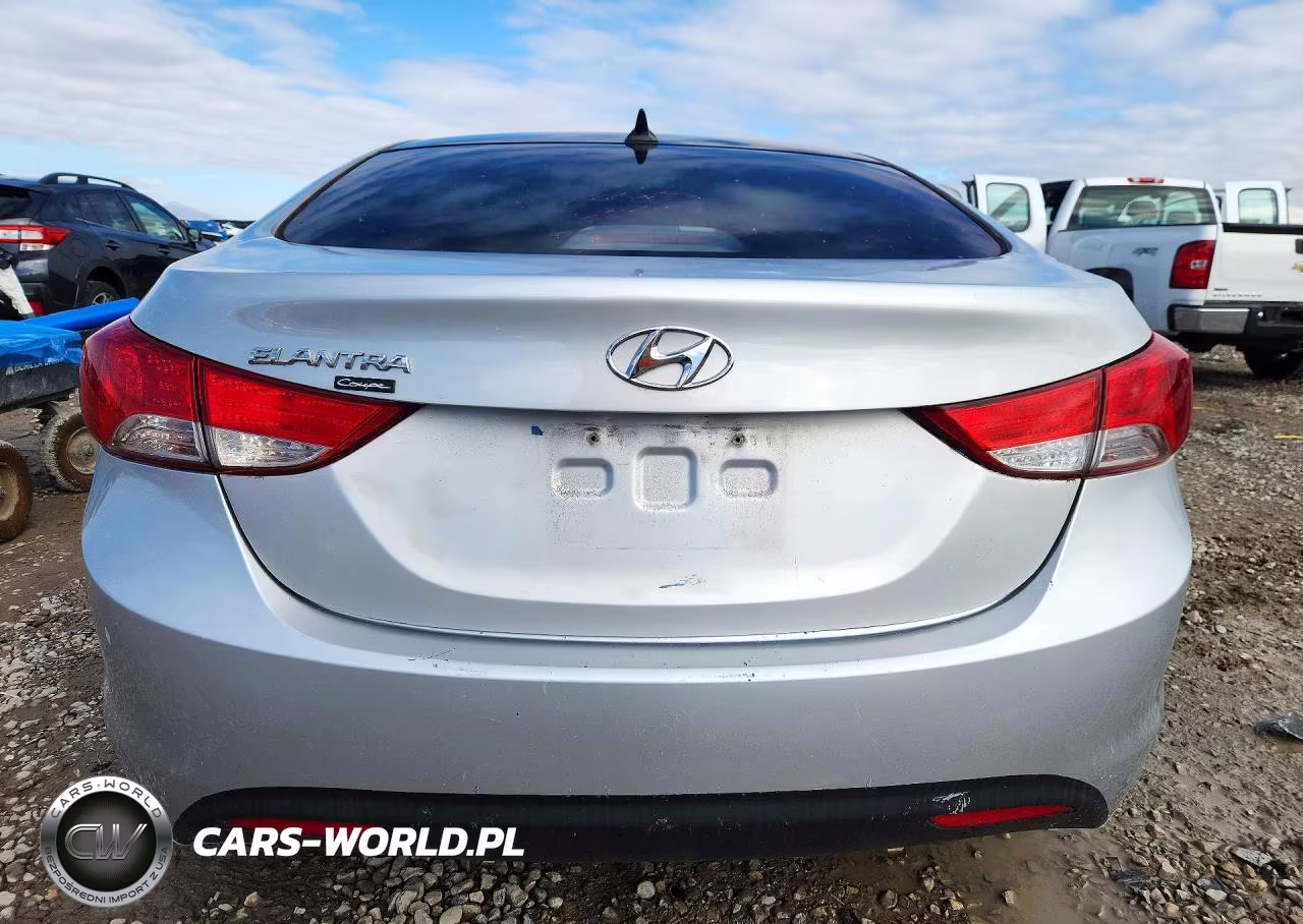 2013 Hyundai Elantra Gls VIN:5NPDH4AE8DH191736 - 6