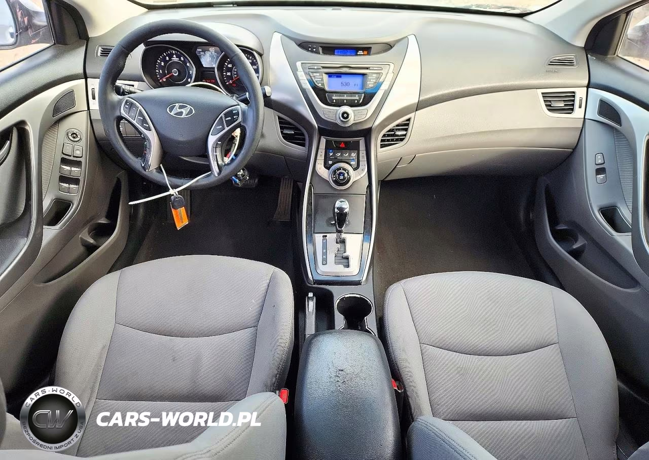 2013 Hyundai Elantra Gls VIN:5NPDH4AE8DH191736 - 8