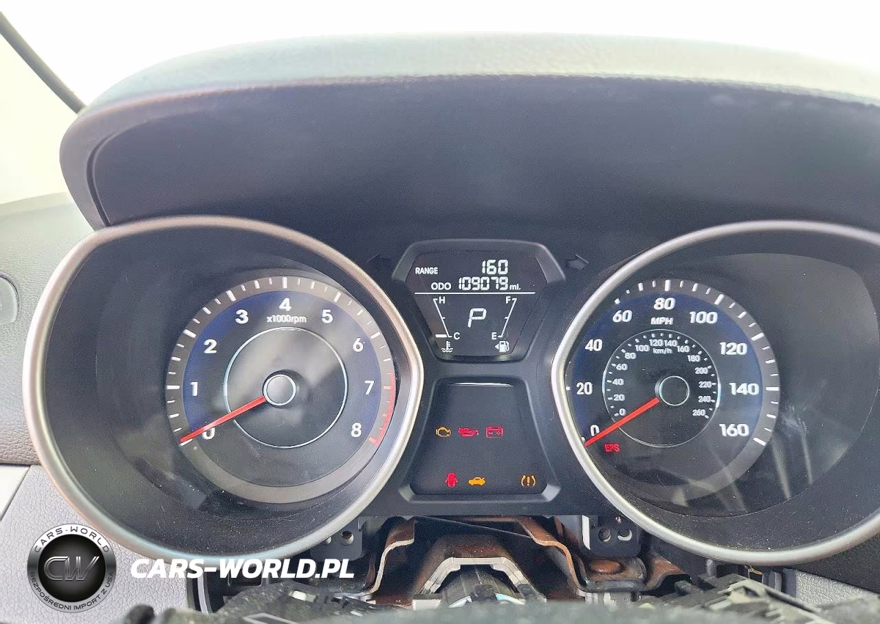2013 Hyundai Elantra Gls VIN:5NPDH4AE8DH191736 - 9