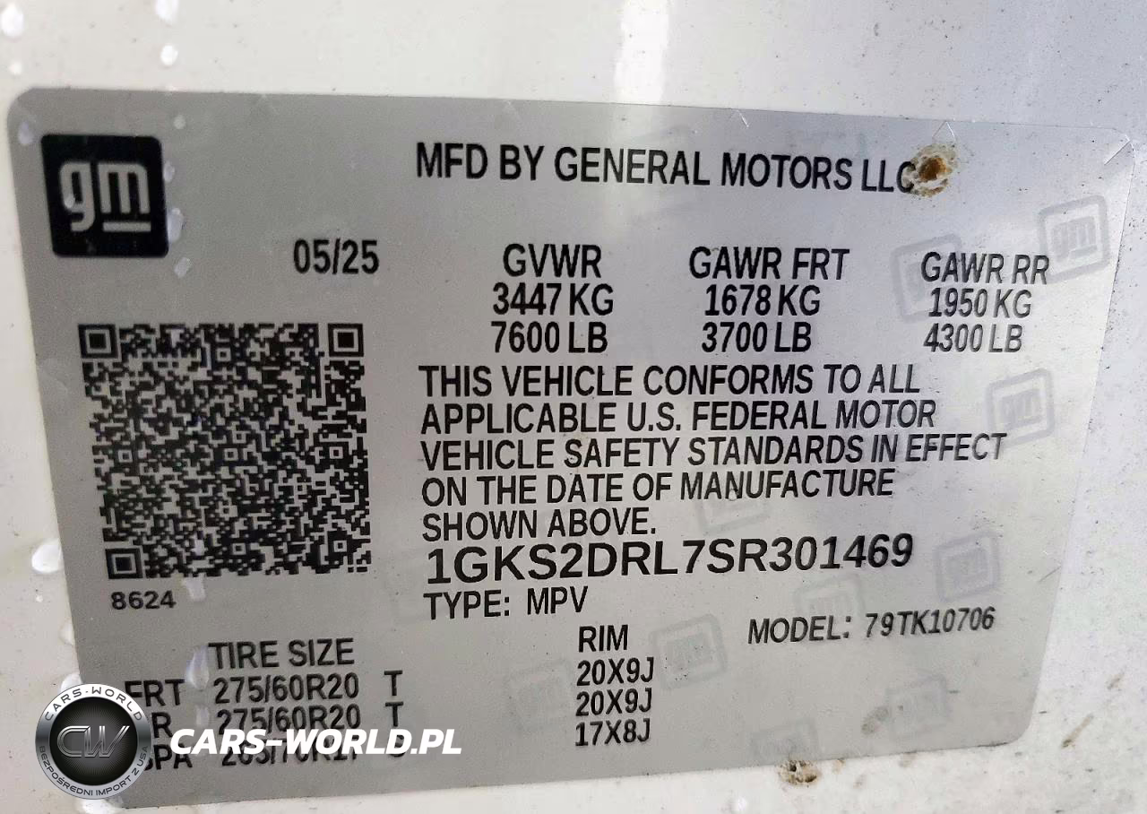 2025 GMC Yukon Denali VIN:1GKS2DRL7SR301469 - 14