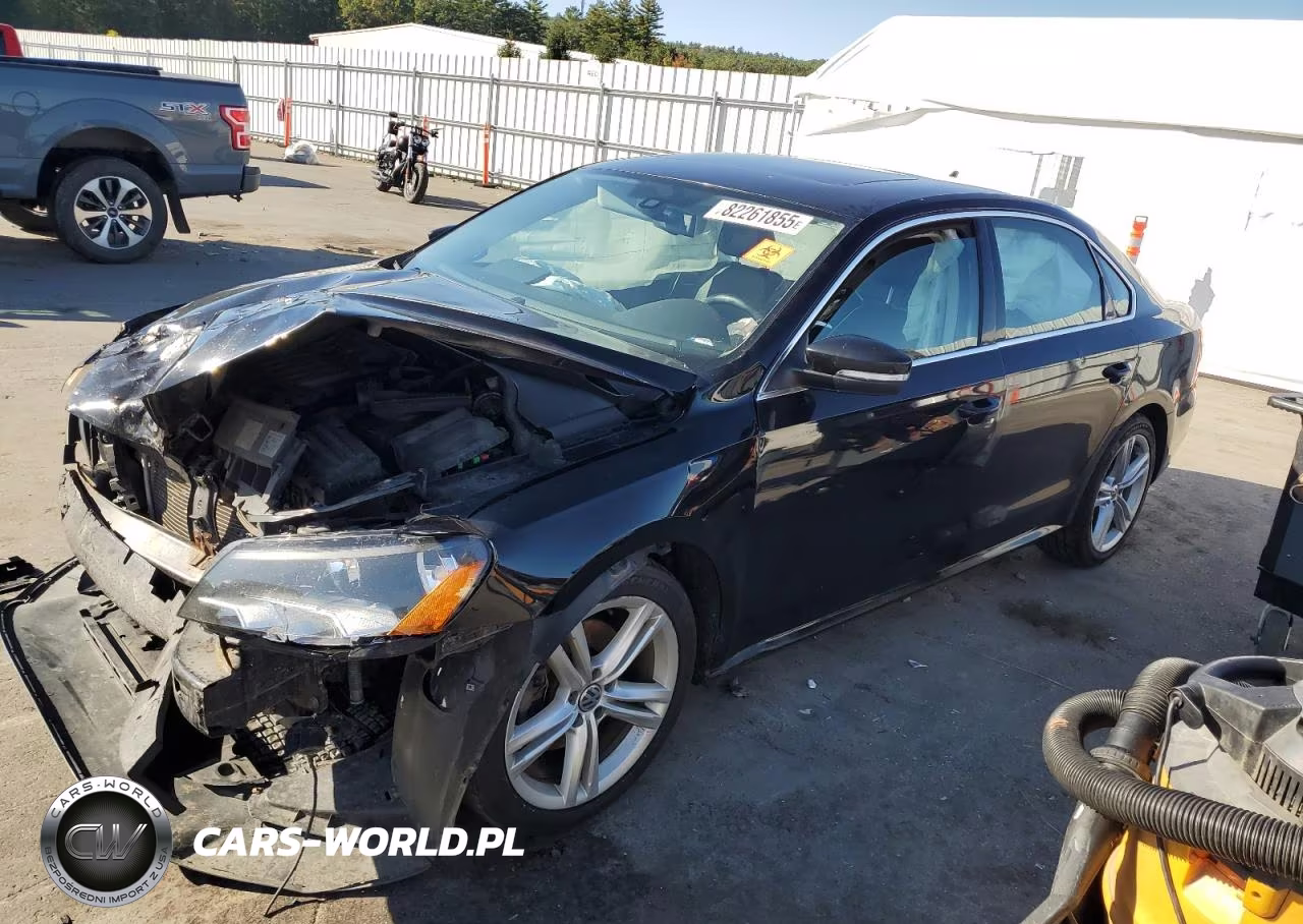 2014 Volkswagen Passat Se VIN:1VWBN7A37EC086843 - 1