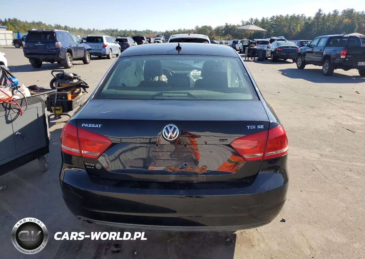 2014 Volkswagen Passat Se VIN:1VWBN7A37EC086843 - 6