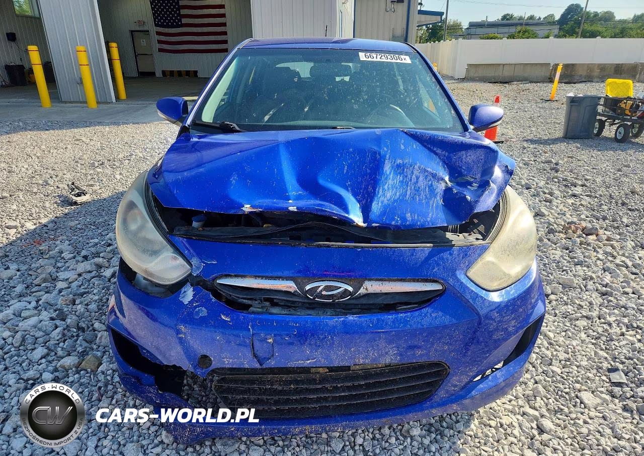 2013 Hyundai Accent Se VIN:KMHCU5AE1DU061974 - 5
