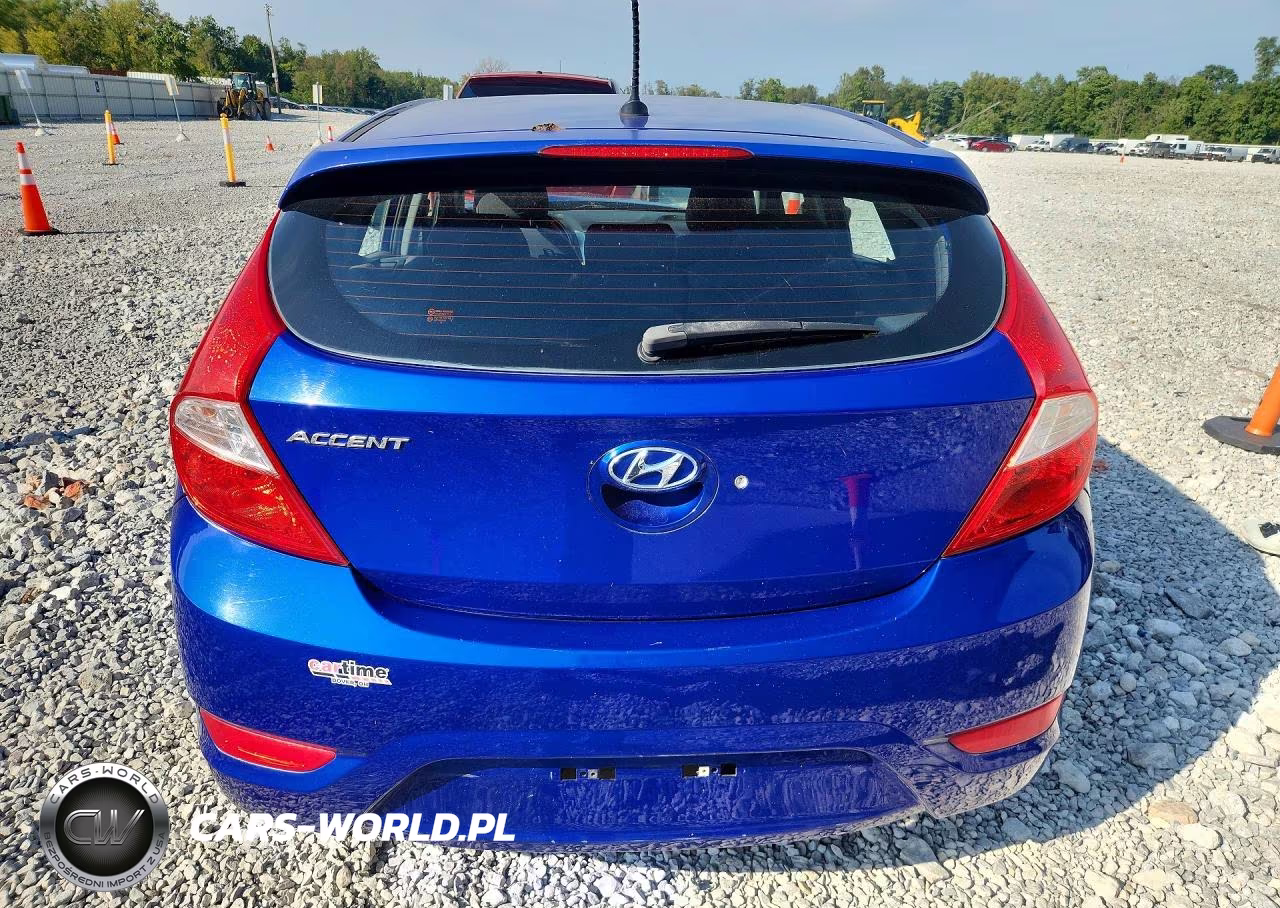 2013 Hyundai Accent Se VIN:KMHCU5AE1DU061974 - 6