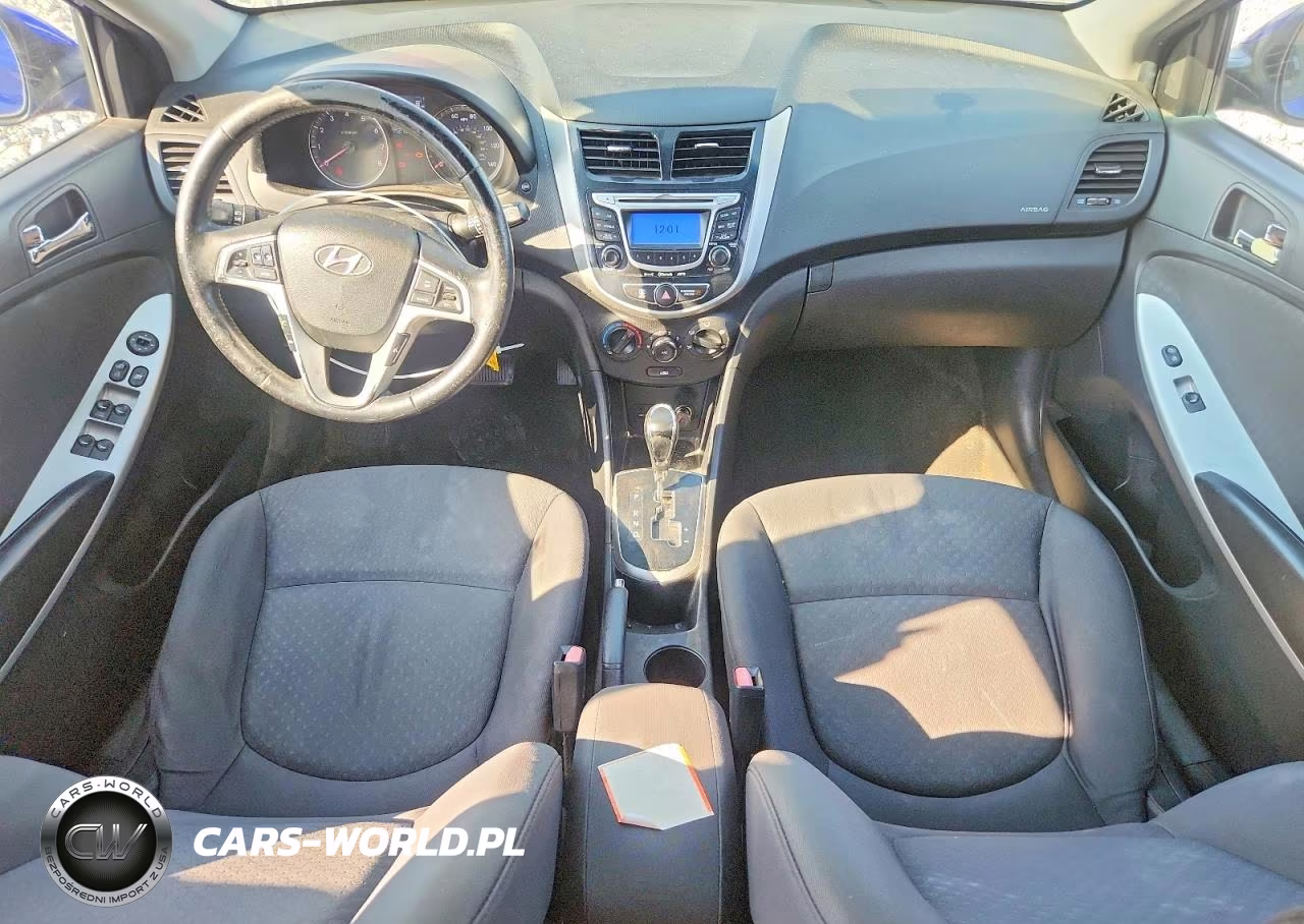 2013 Hyundai Accent Se VIN:KMHCU5AE1DU061974 - 8