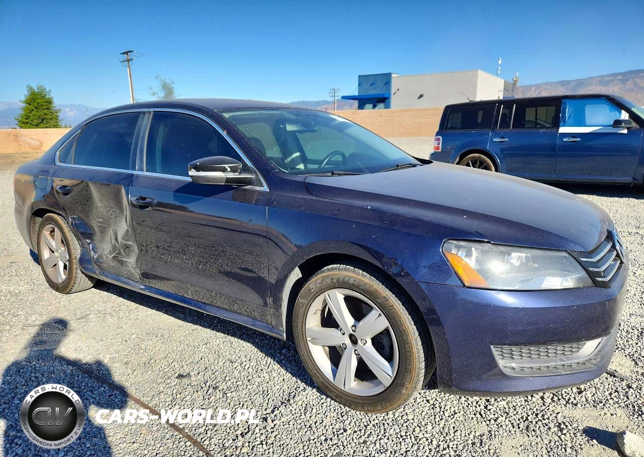2012 Volkswagen Passat Se VIN:1VWBP7A33CC091898 - 4