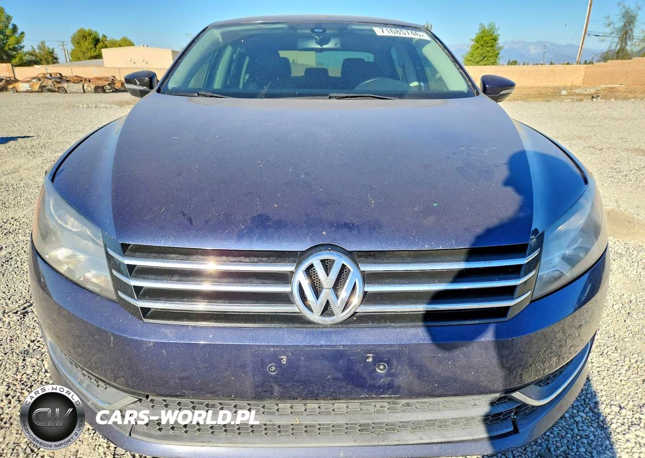 2012 Volkswagen Passat Se VIN:1VWBP7A33CC091898 - 5