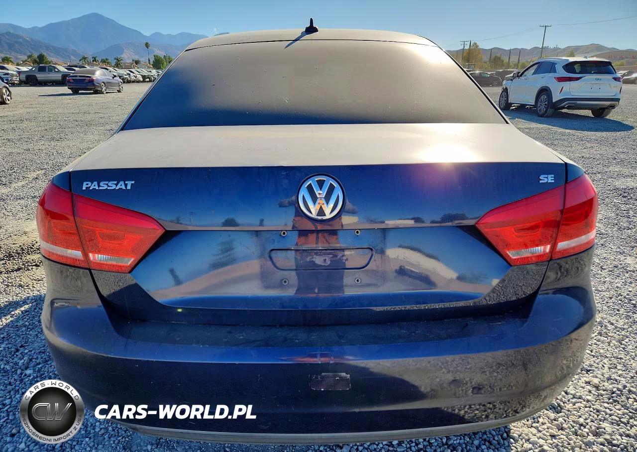 2012 Volkswagen Passat Se VIN:1VWBP7A33CC091898 - 6