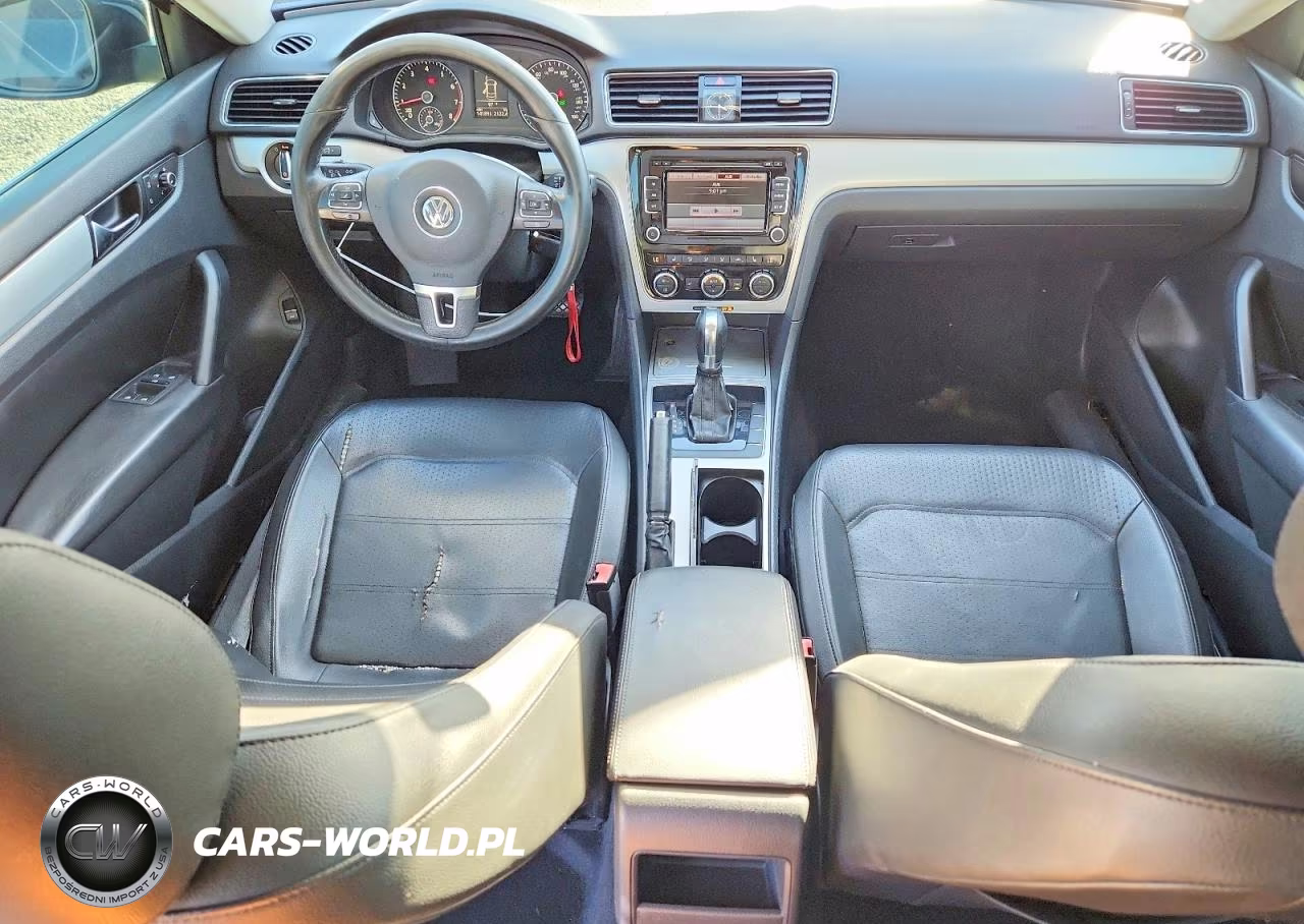 2012 Volkswagen Passat Se VIN:1VWBP7A33CC091898 - 8