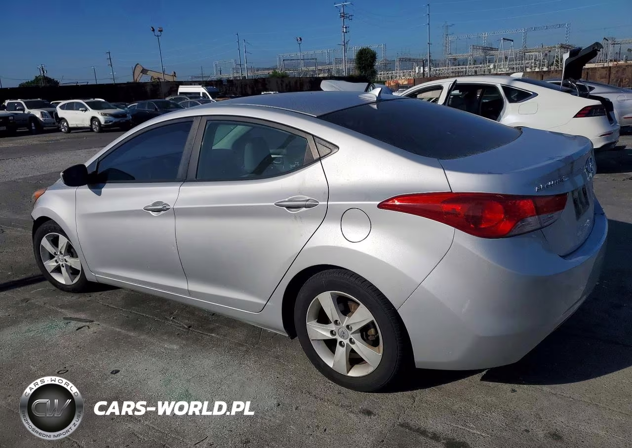 2011 Hyundai Elantra Gls VIN:KMHDH4AE6BU152707 - 2