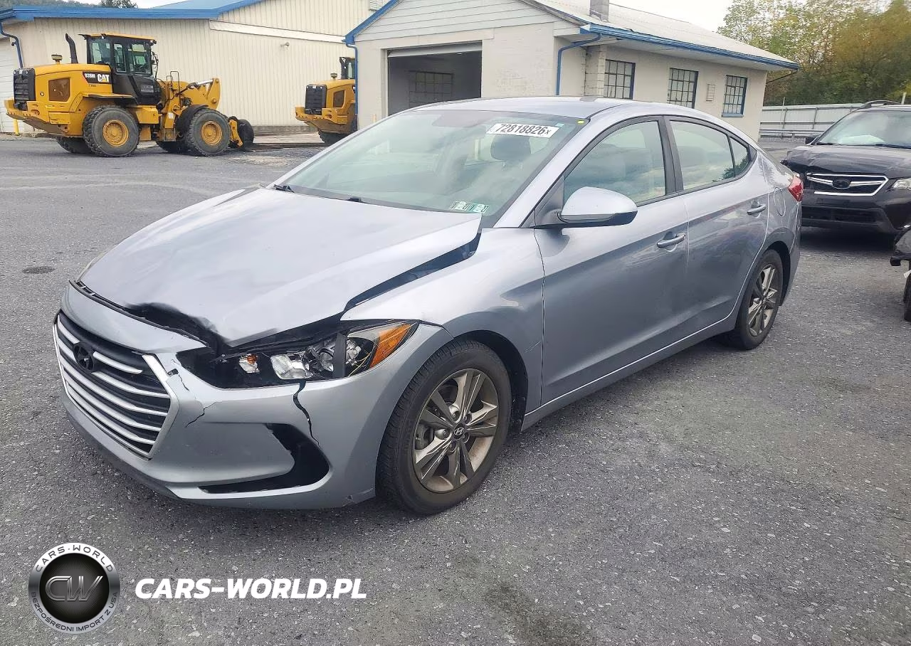 2017 Hyundai Elantra Se VIN:5NPD84LF4HH106192 - 1