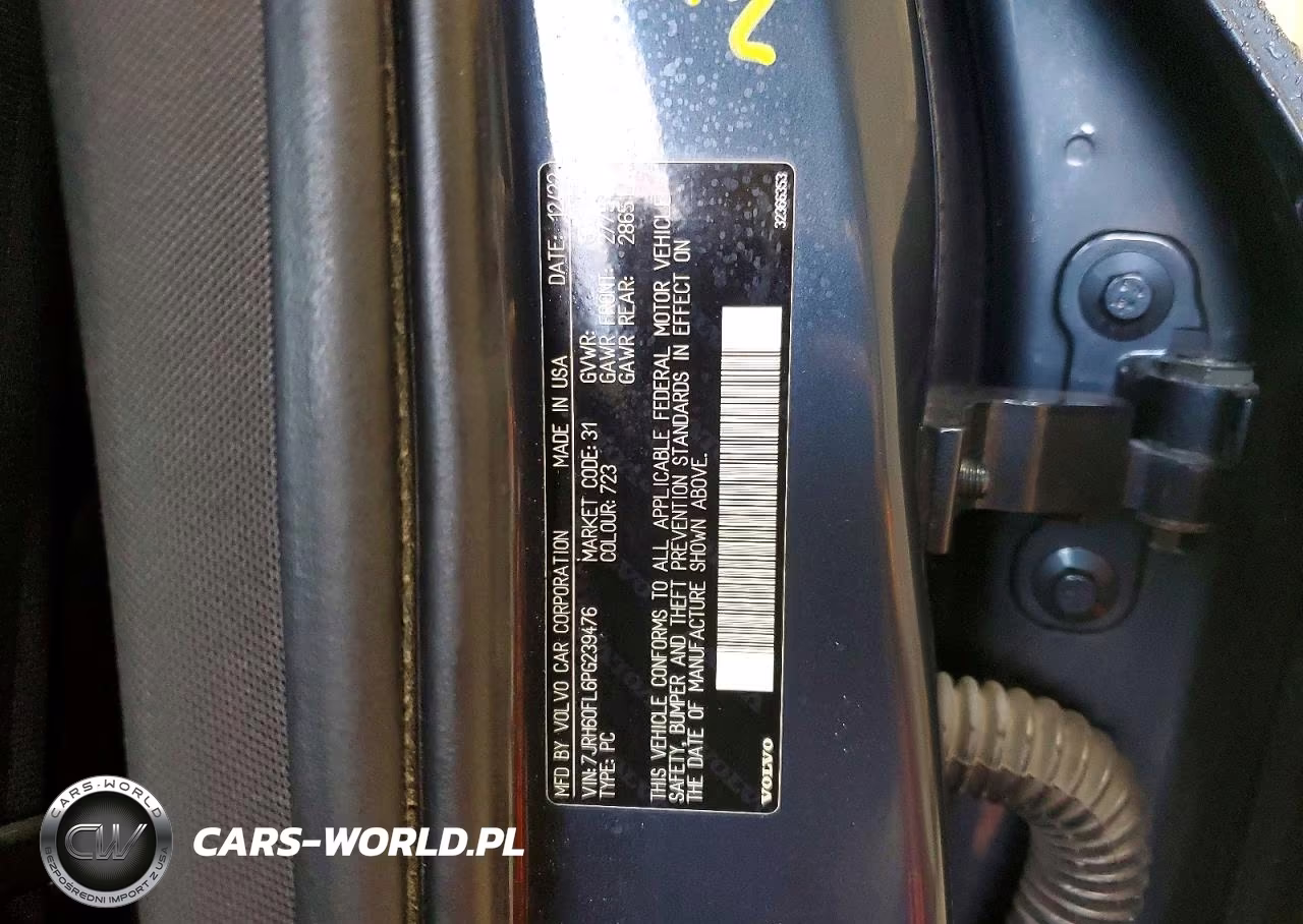 2023 Volvo S60 Plus VIN:7JRH60FL6PG239476 - 12