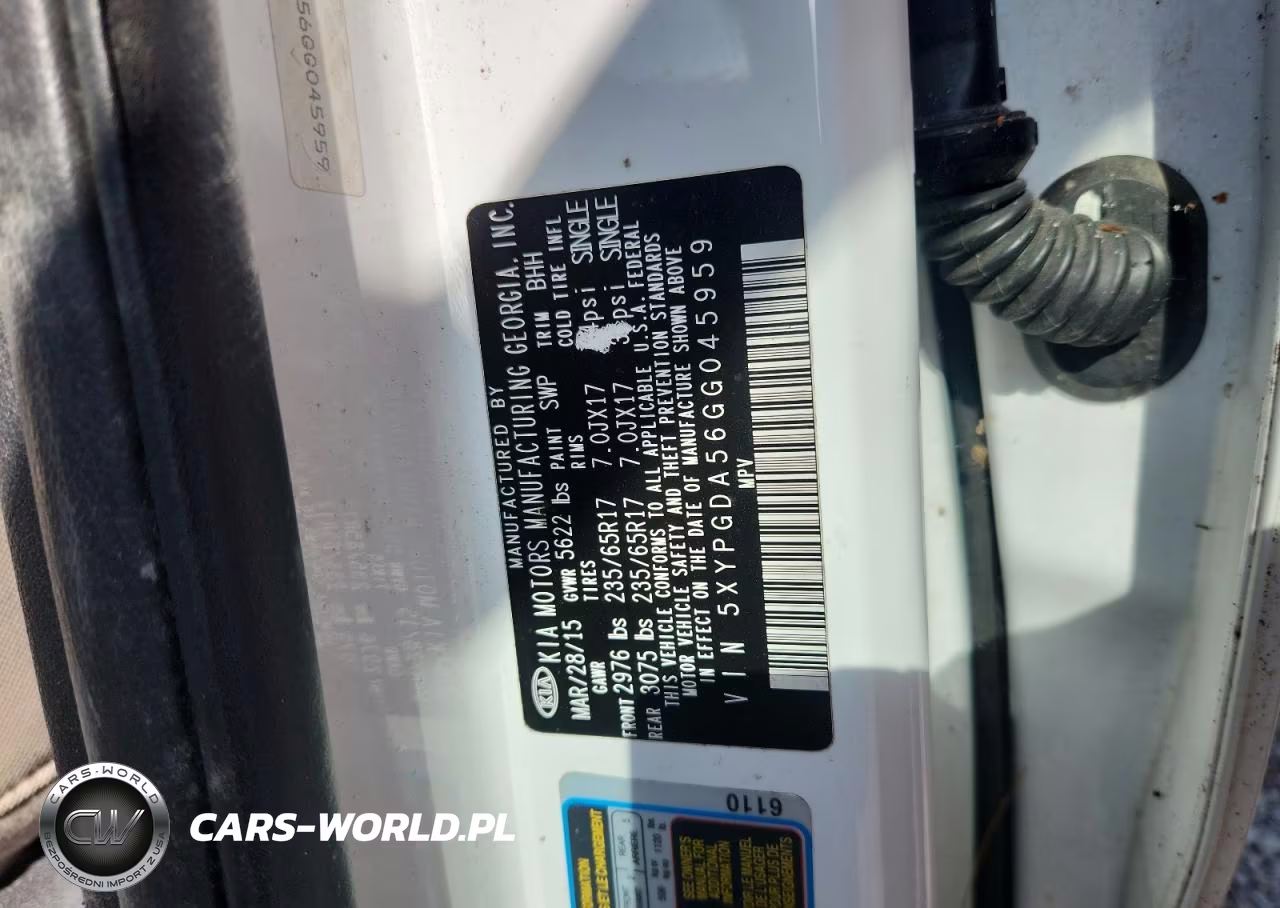 2016 Kia Sorento Lx V6 VIN:5XYPGDA56GG045959 - 13