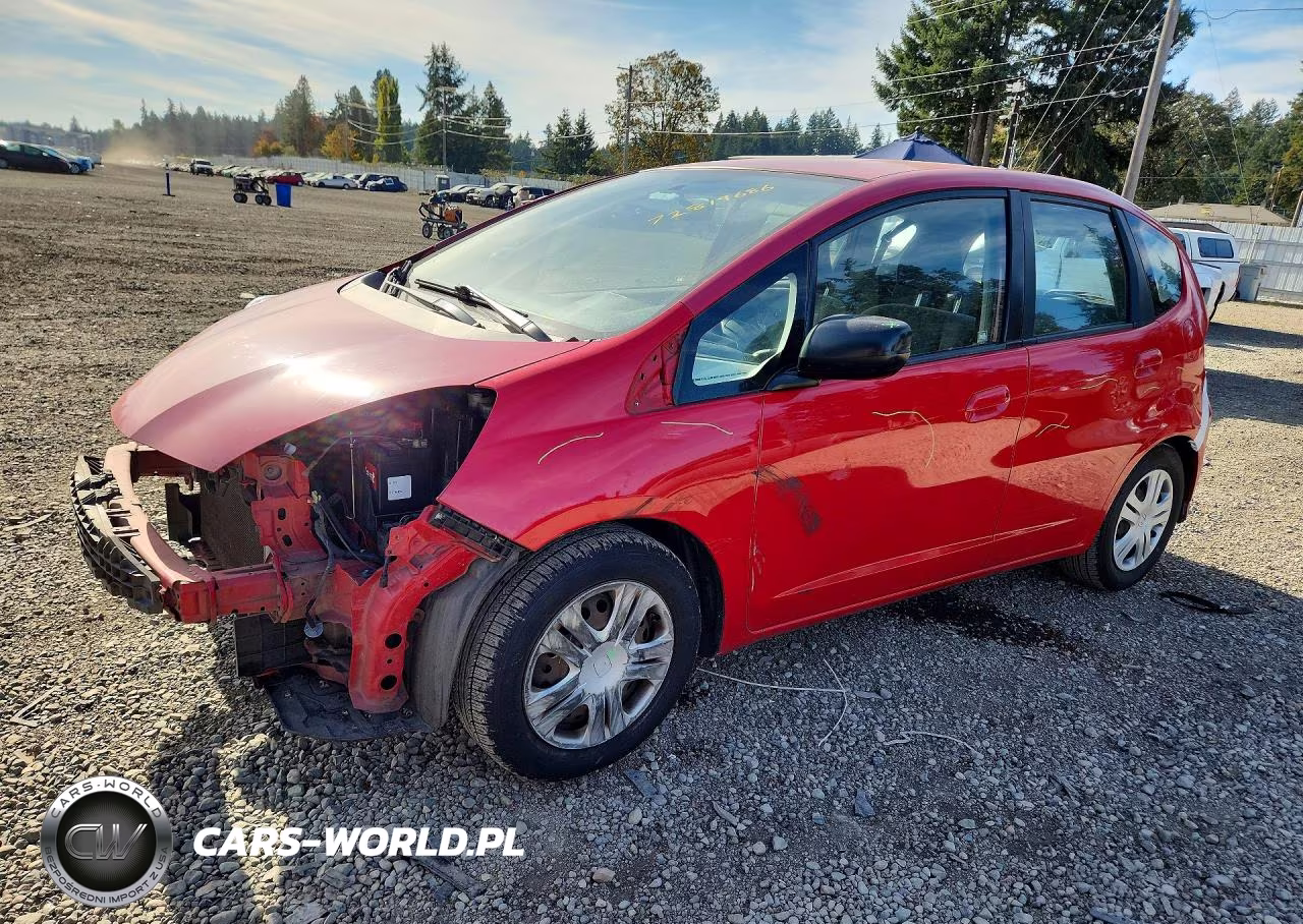 2009 Honda Fit VIN:JHMGE87269S009436 - 1