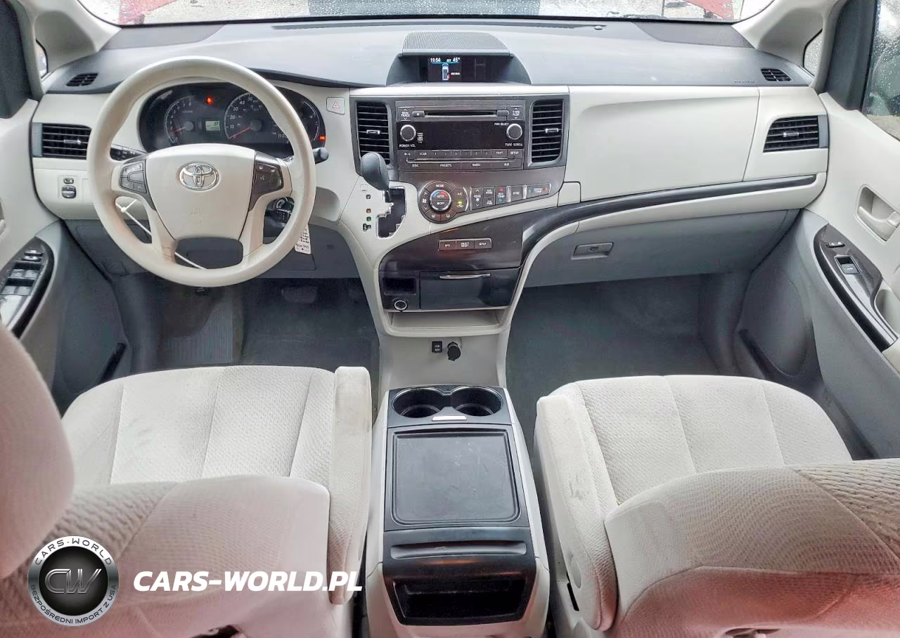 2014 Toyota Sienna Le VIN:5TDKK3DC6ES450393 - 8