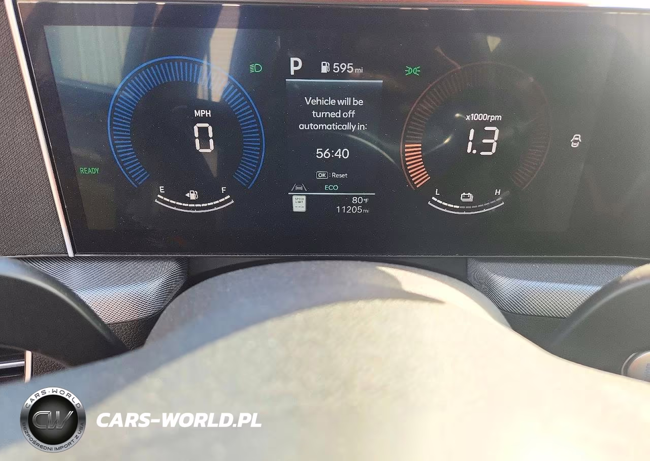 2026 Hyundai Sonata Hybrid Blue VIN:KMHL24JJ4TA165341 - 9
