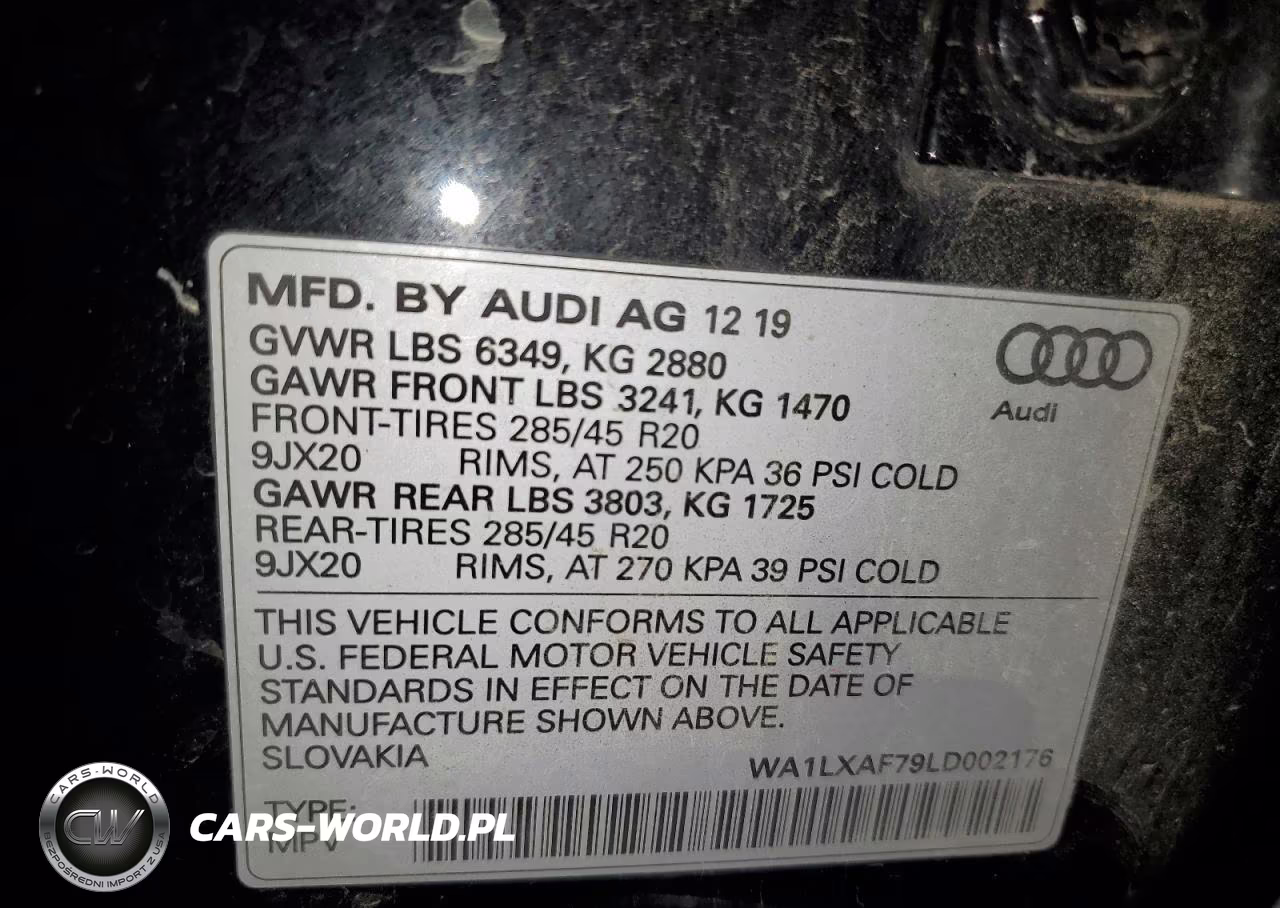 2020 Audi Q7 Premium Plus VIN:WA1LXAF79LD002176 - 13
