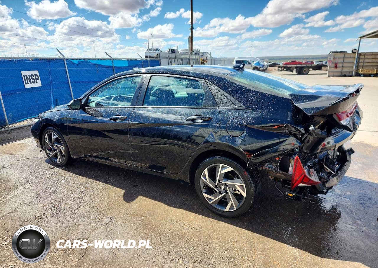 2025 Hyundai Elantra Hybrid Sel Sport VIN:KMHLM4DJ9SU160963 - 2