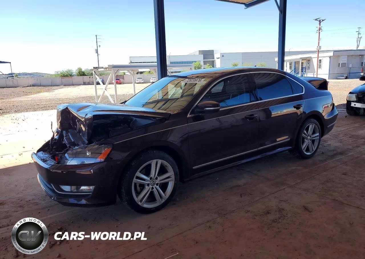2014 Volkswagen Passat Sel VIN:1VWCN7A31EC094778 - 1