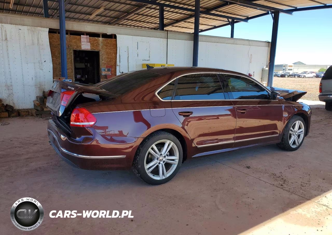 2014 Volkswagen Passat Sel VIN:1VWCN7A31EC094778 - 3