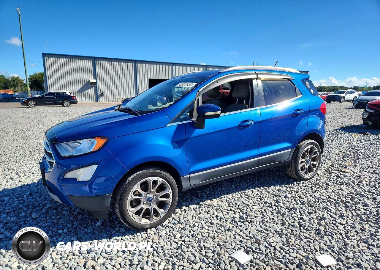 2018 Ford Ecosport Titanium VIN:MAJ6P1WL2JC187633 - 1