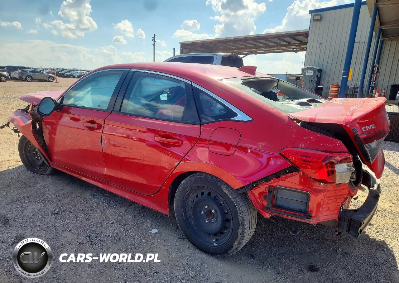 2024 Honda Civic Lx VIN:2HGFE2F23RH593430 - 2