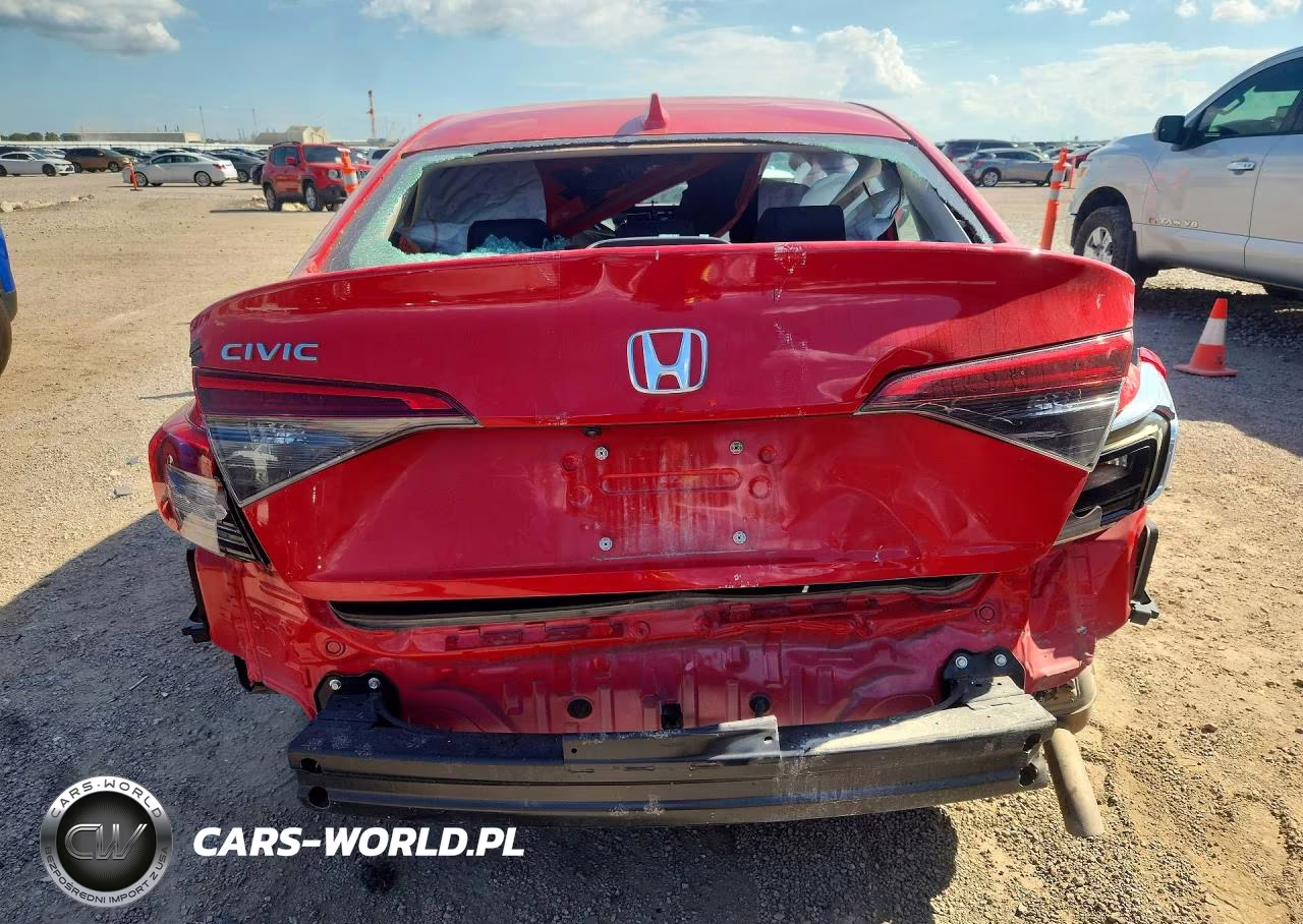 2024 Honda Civic Lx VIN:2HGFE2F23RH593430 - 6