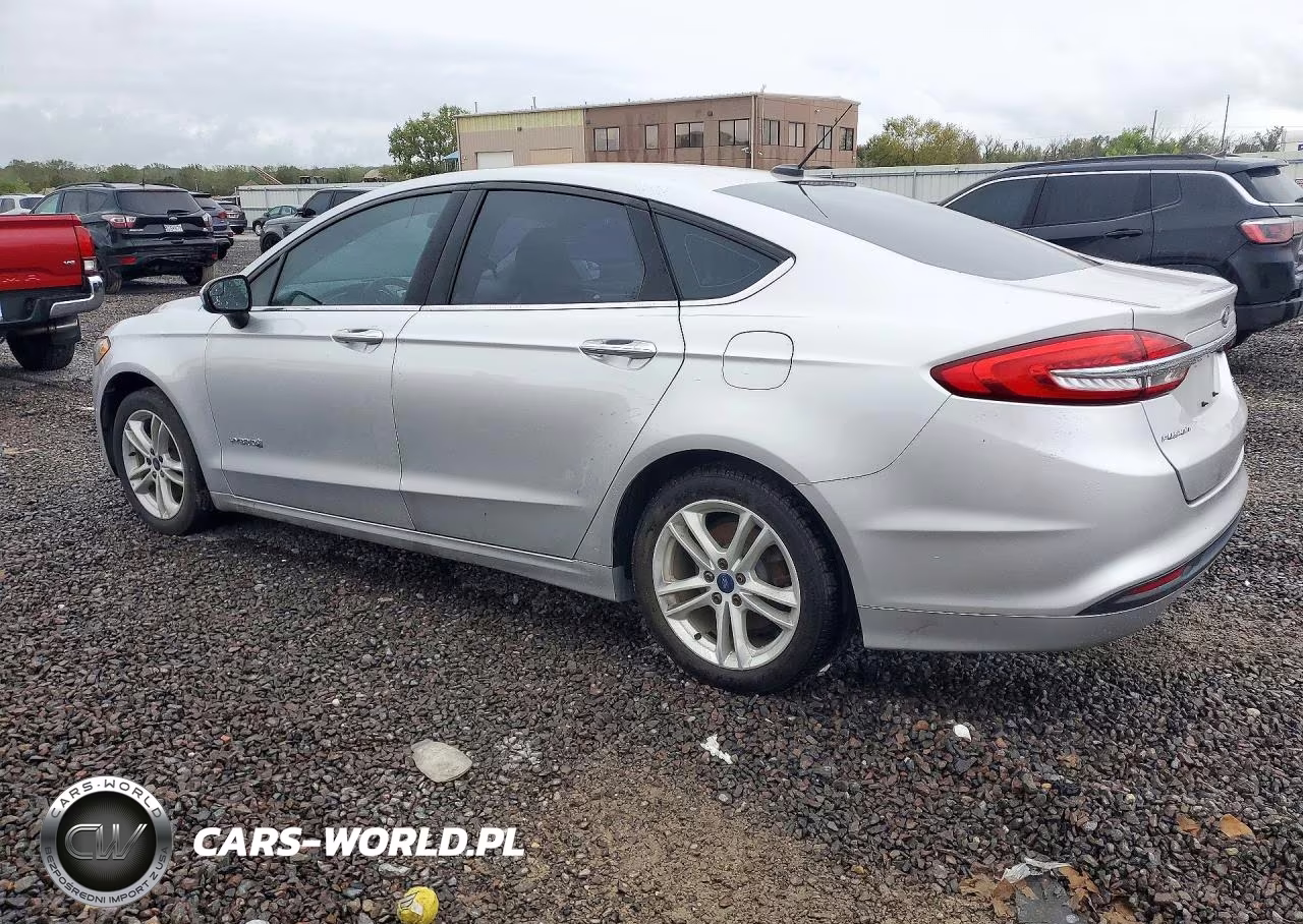 2018 Ford Fusion Se Hybrid VIN:3FA6P0LU2JR173417 - 2