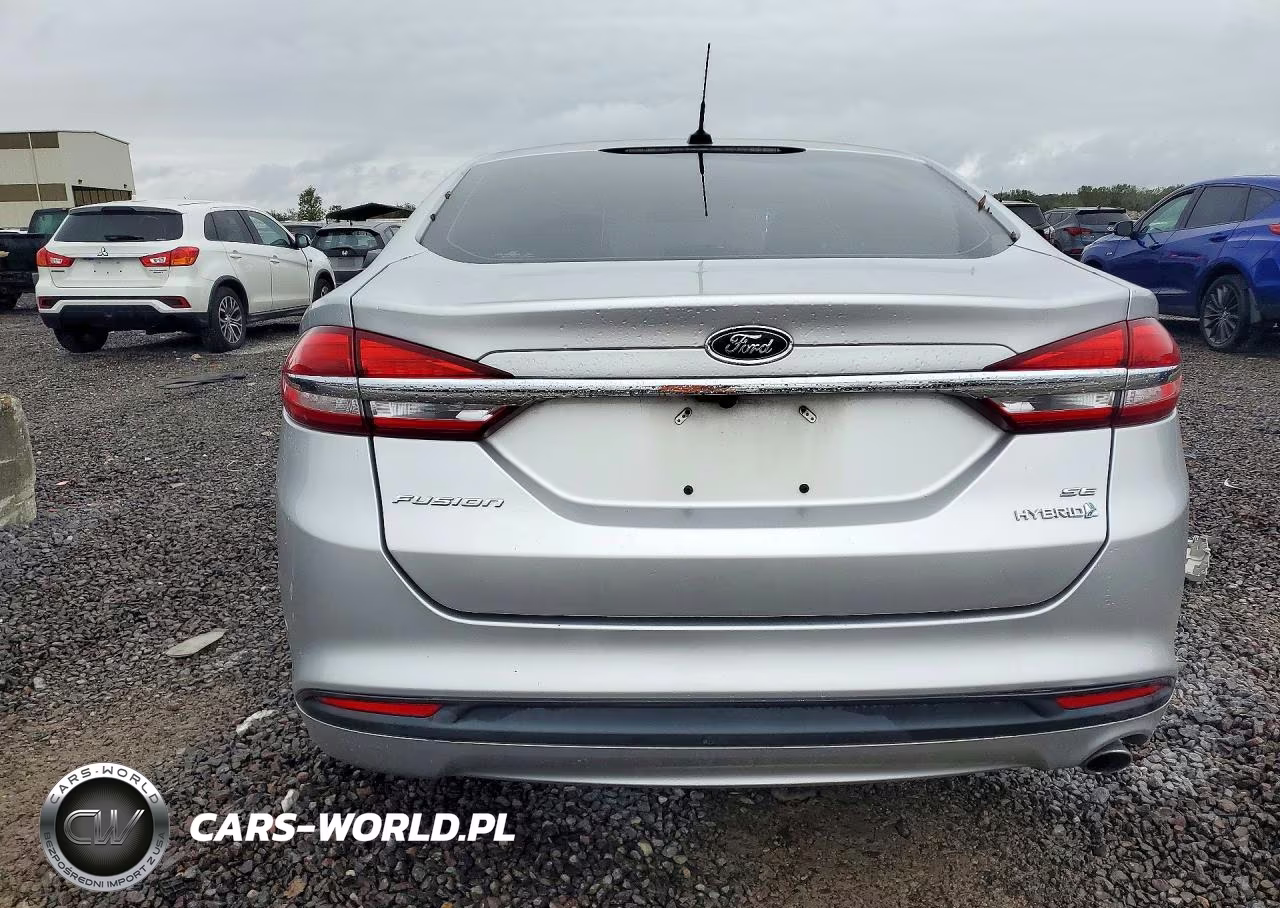 2018 Ford Fusion Se Hybrid VIN:3FA6P0LU2JR173417 - 6