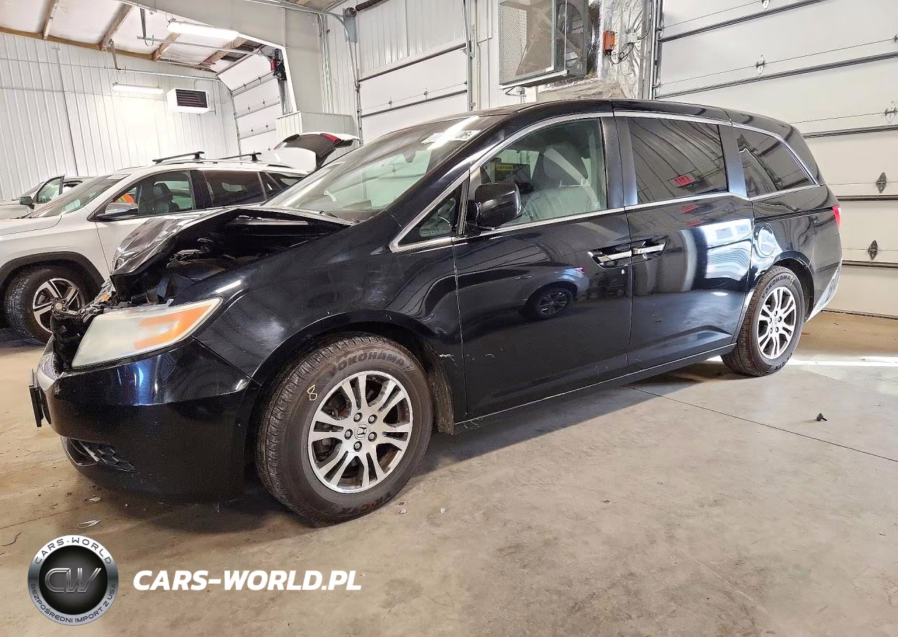 2012 Honda Odyssey Exl VIN:5FNRL5H62CB006120 - 1