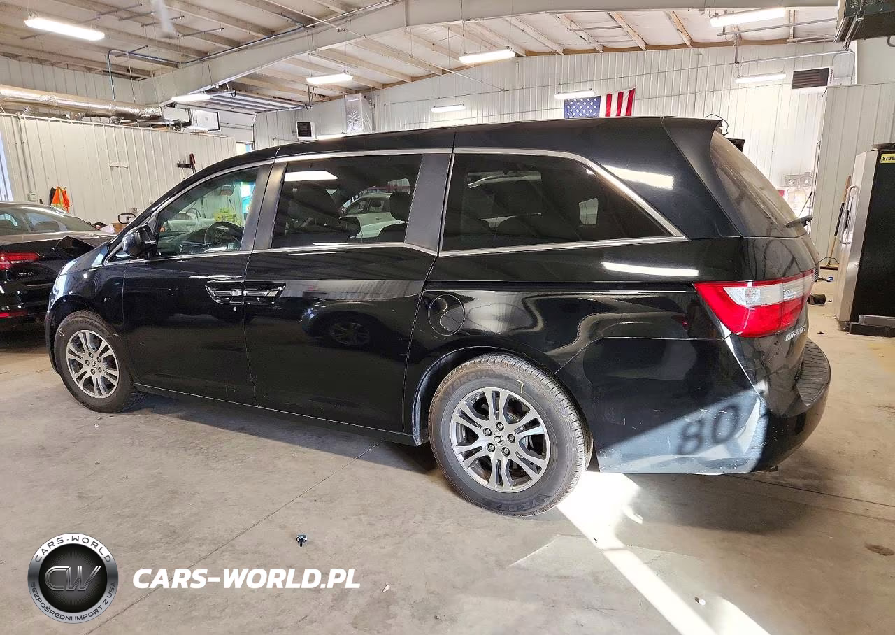 2012 Honda Odyssey Exl VIN:5FNRL5H62CB006120 - 2