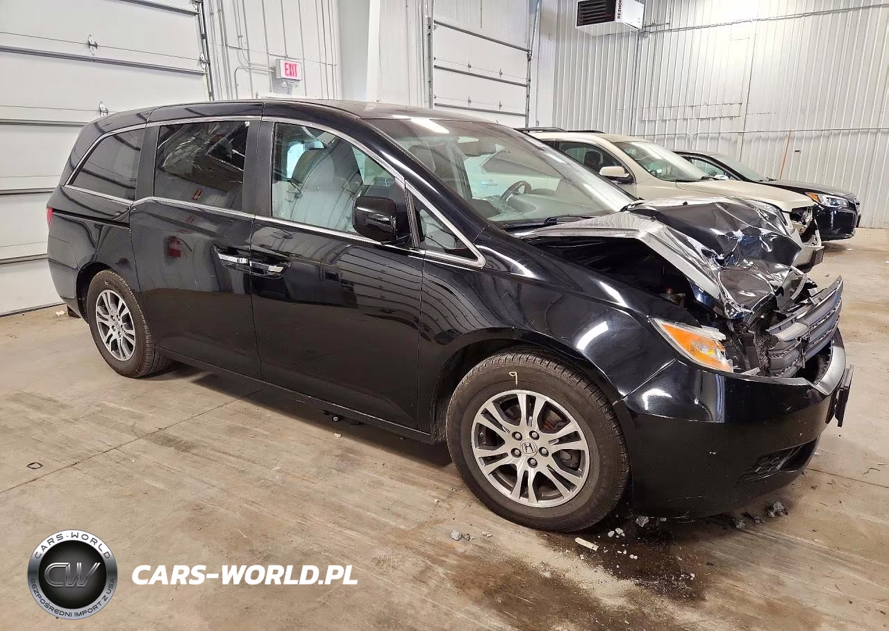 2012 Honda Odyssey Exl VIN:5FNRL5H62CB006120 - 4